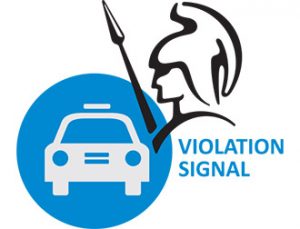 Violation signal 24 center